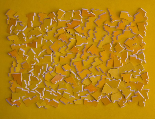 Gelber Schatten